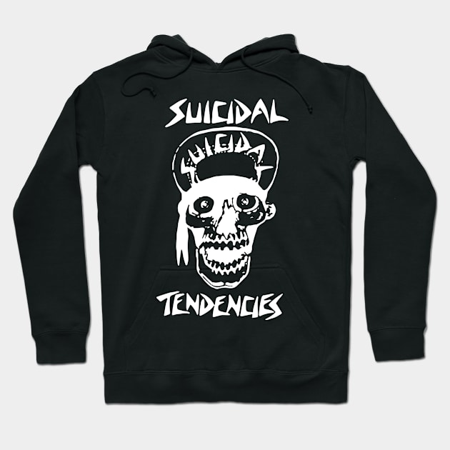 Skull Suicidal Tendencies Hoodie by IAKUKI